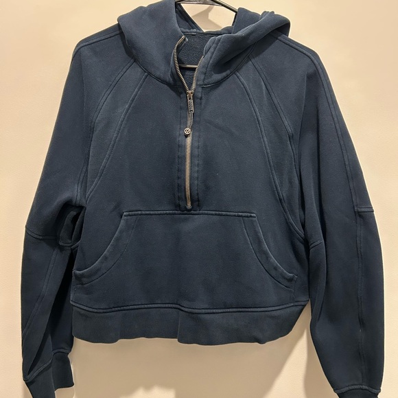 Scuba Oversized Half-Zip Hoodie - Picture 1 of 3